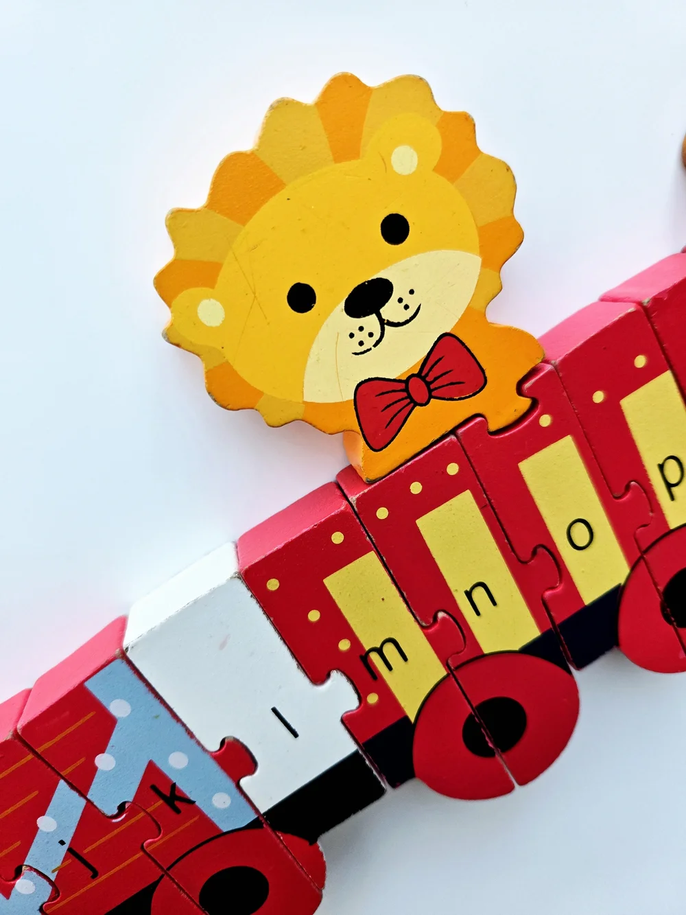 Orange Tree Toys Wooden Alphabet Circus Train Jigsaw Puzzle 🎪🚂